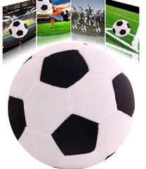 AOQI plush soccer ball 30cm with soft plush texture for safe play
