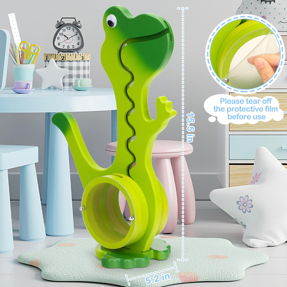 AORCMITN piggy bank showing transparent belly to monitor savings growth