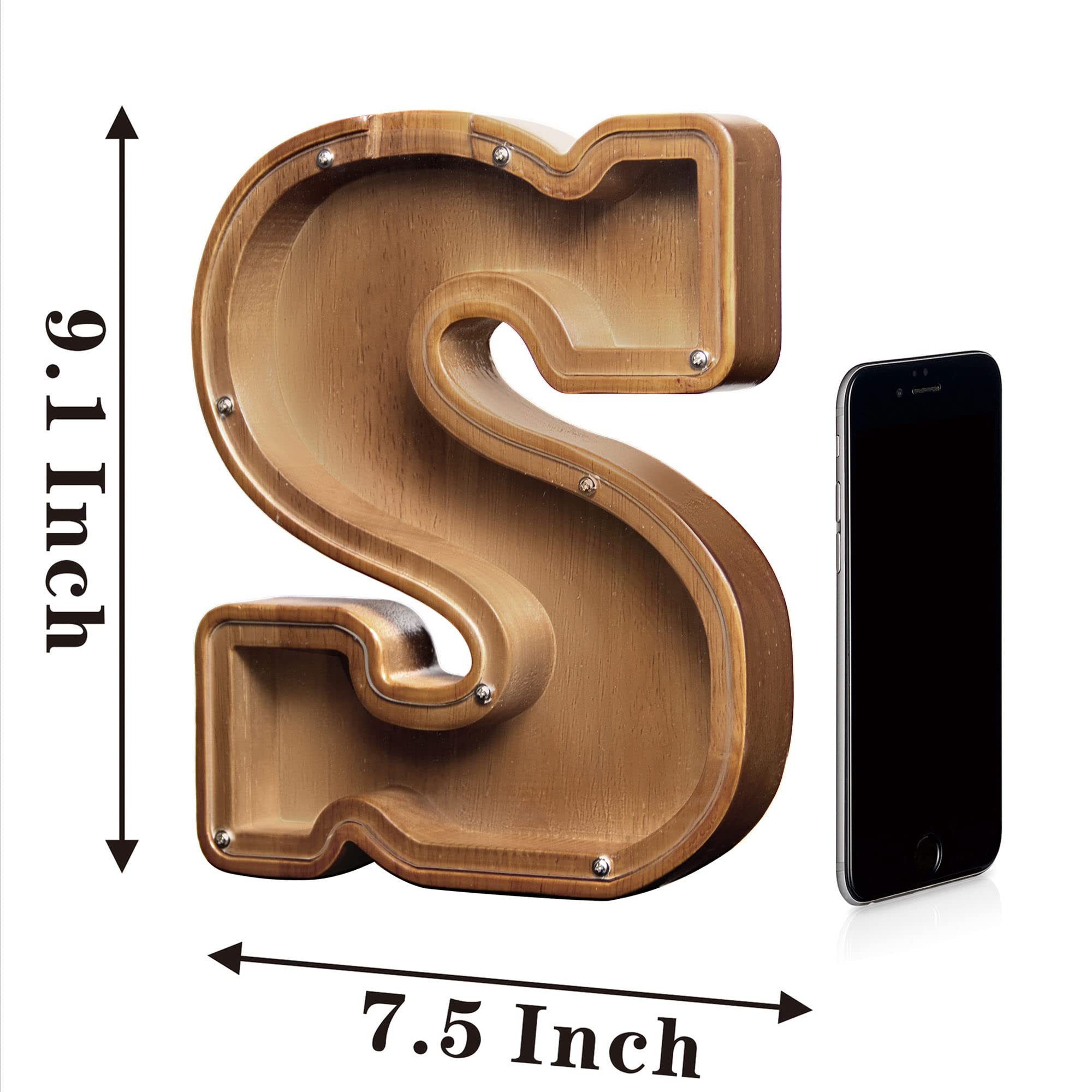AORCMITN coin bank with transparent window showcases savings progress.