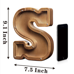 AORCMITN coin bank with transparent window showcases savings progress.