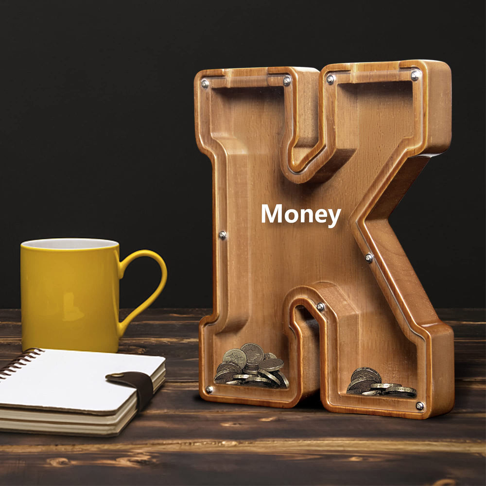 AORCMITN included name stickers for custom words on the bank.