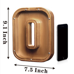 AORCMITN piggy bank with transparent window to view growing savings.