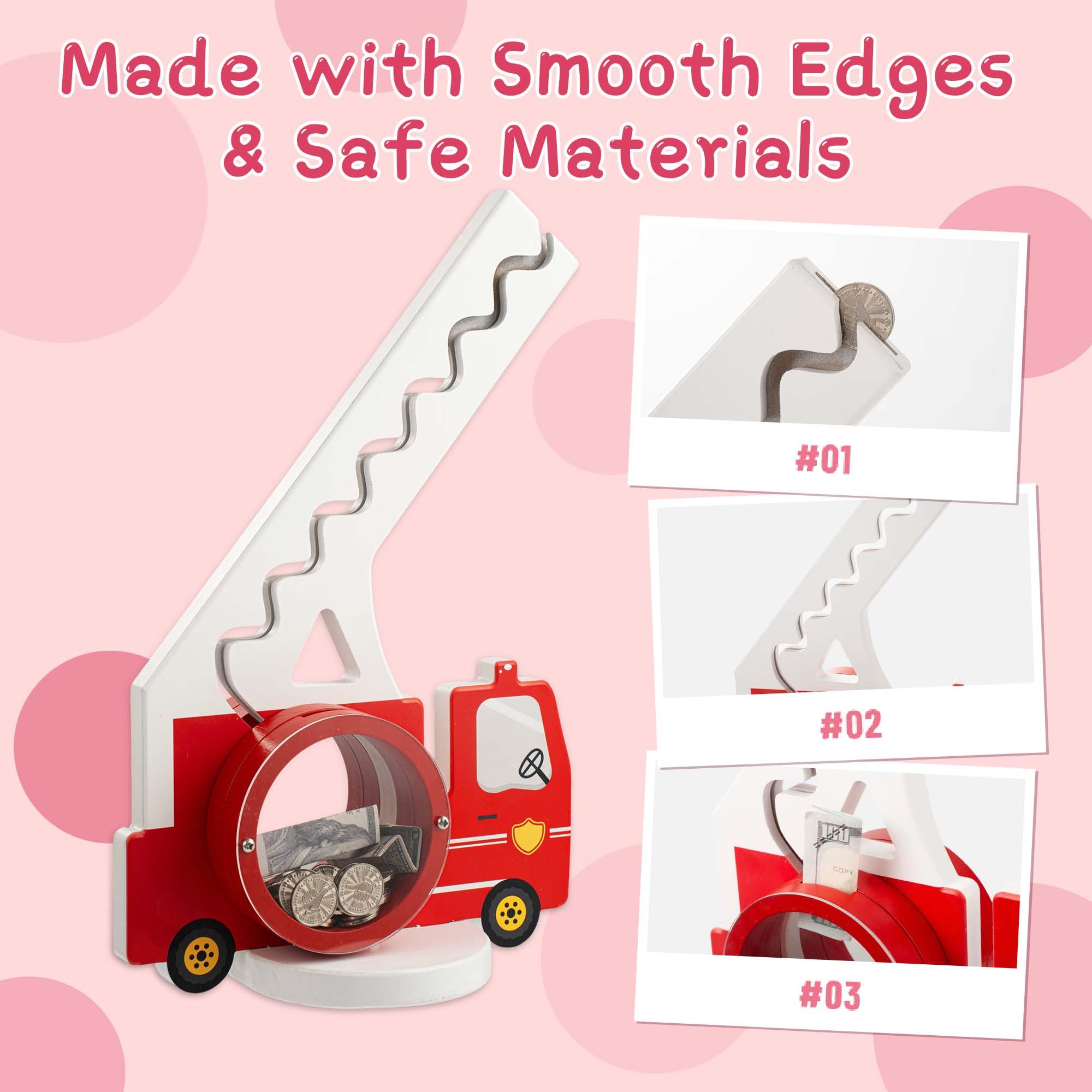 AORCMITN safety-focused design with smooth edges and sturdy belly screws