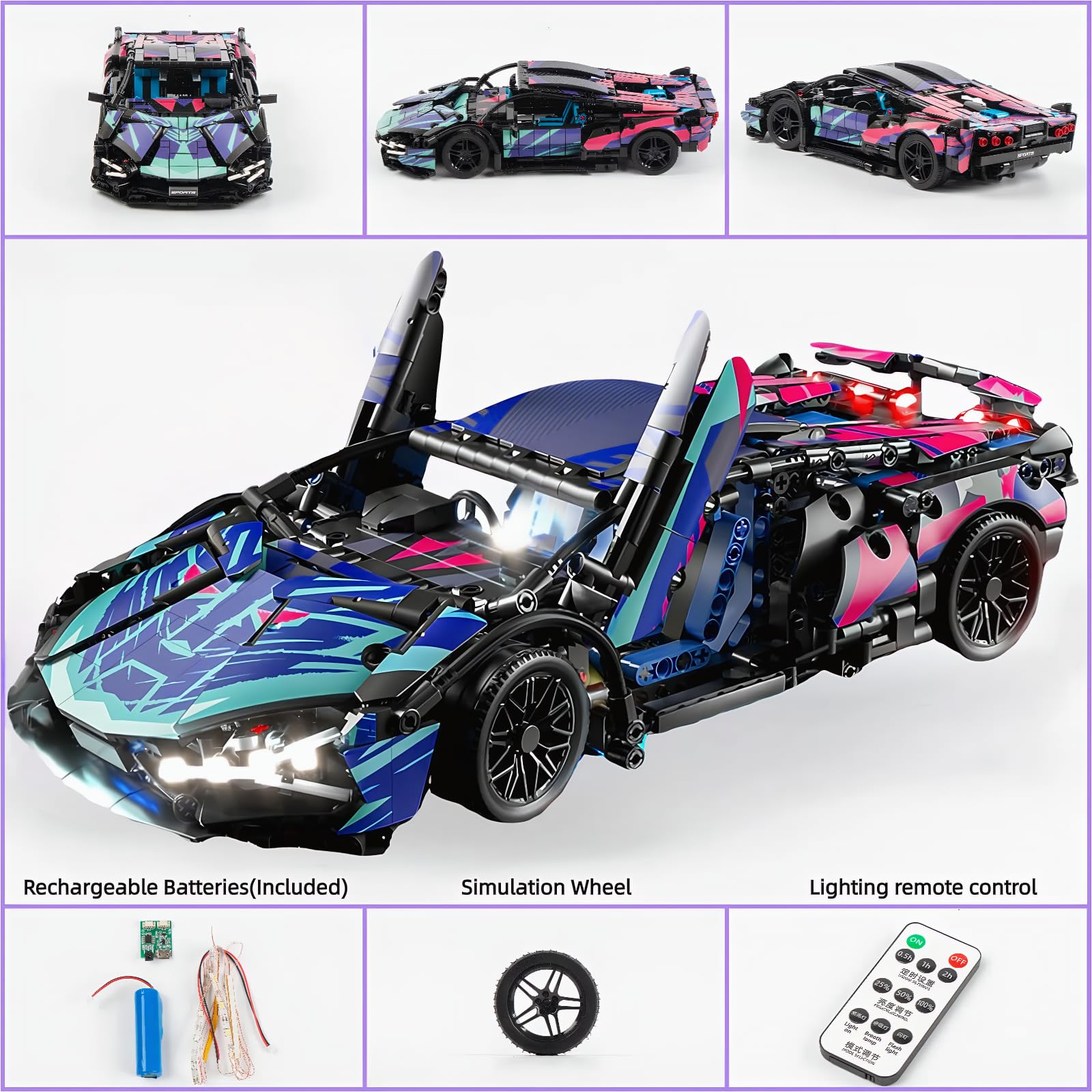 Aorespty 1:14-scale showpiece ready for display on desk or shelf