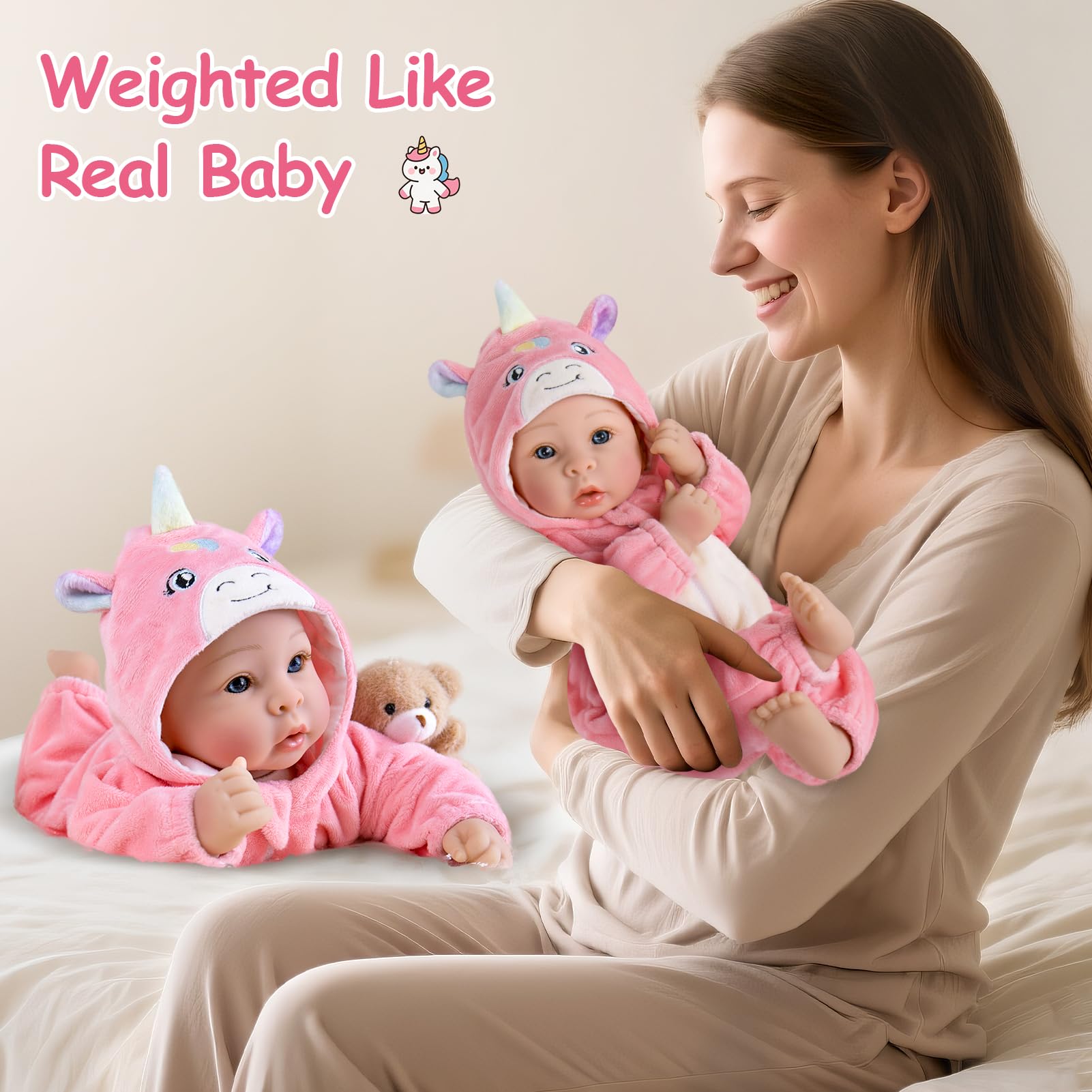Aori 17-inch hug-friendly design with cloth limbs for easy carrying.
