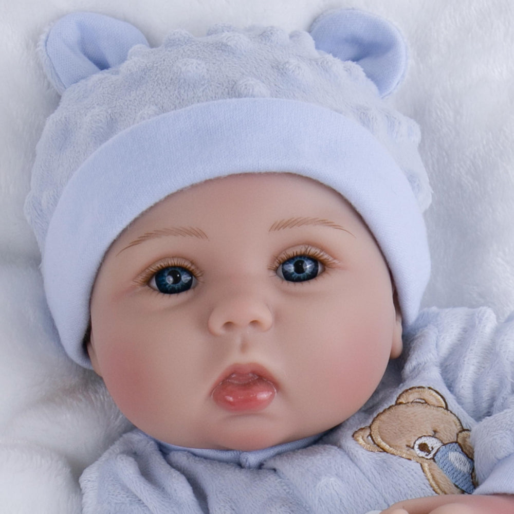 Aori 2.0 hand painted face with plump cheeks and fine detailing