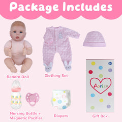 Aori 2.0 lifelike doll in authentic outfit for dress-up and storytelling