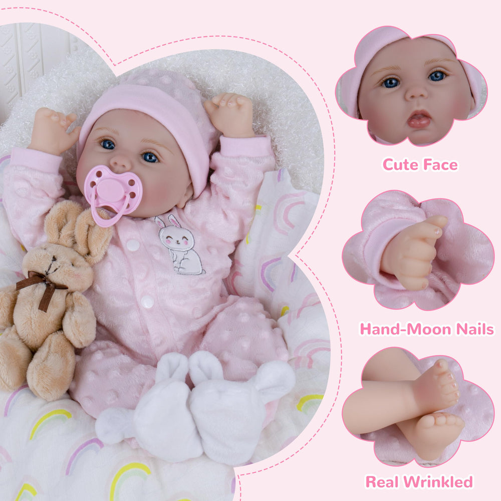 Aori 2.0 weighted body providing cuddly, real-feel for hugs