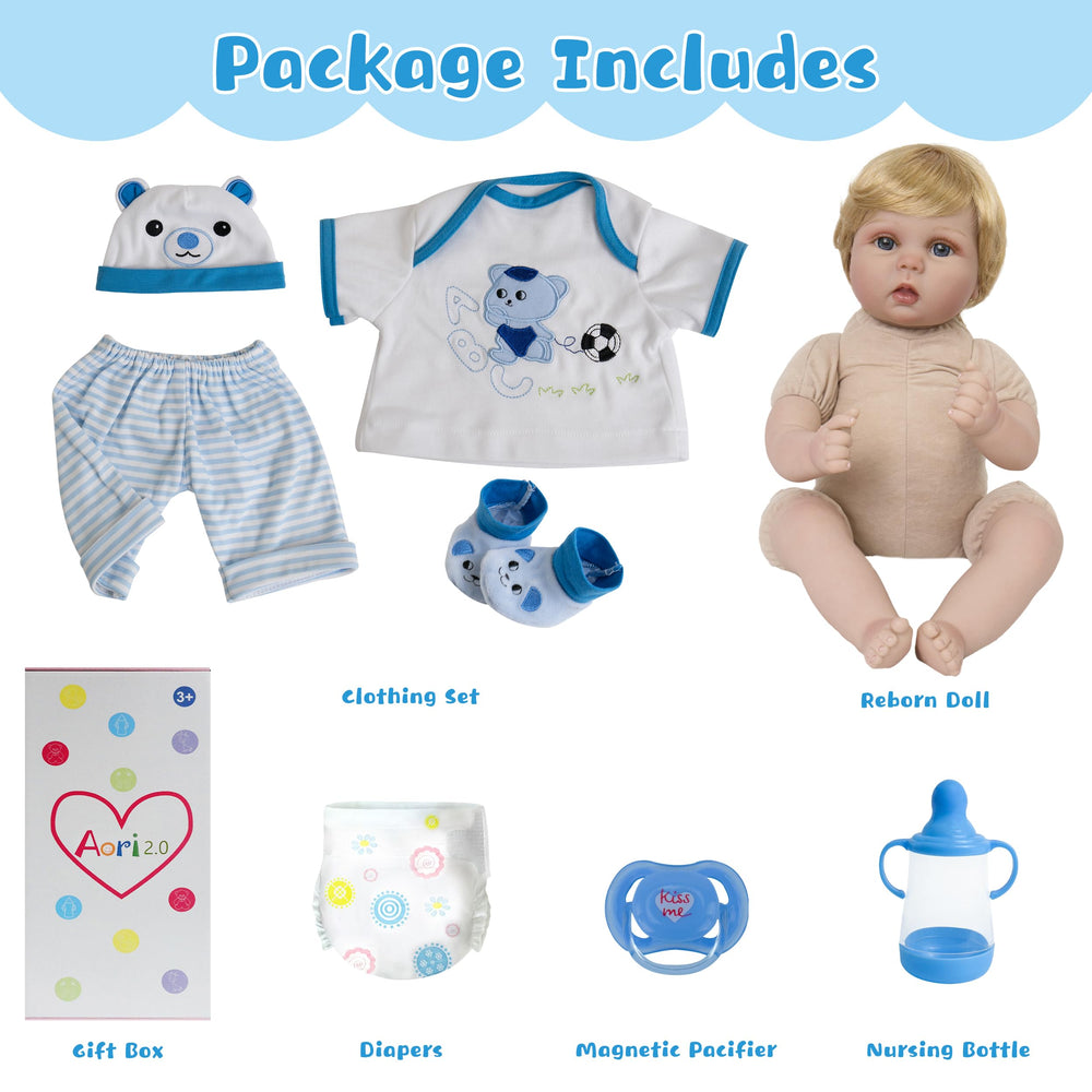 Aori 2.0 Reborn Doll gift box ready for gifting.
