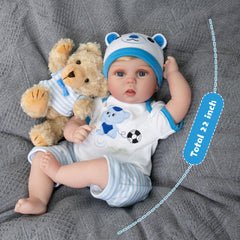 Aori 2.0 Reborn Doll soft hair close-up for gentle handling.