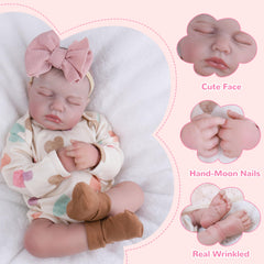 Aori 2.0 doll with rooted lashes enhancing lifelike charm