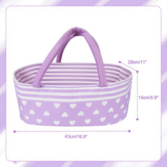Aori purple headband enhances dress-up and styling options.