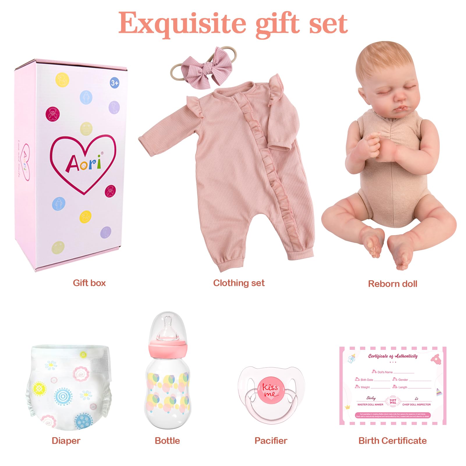 Aori gift-box packaging makes this doll ready for gifting on special occasions