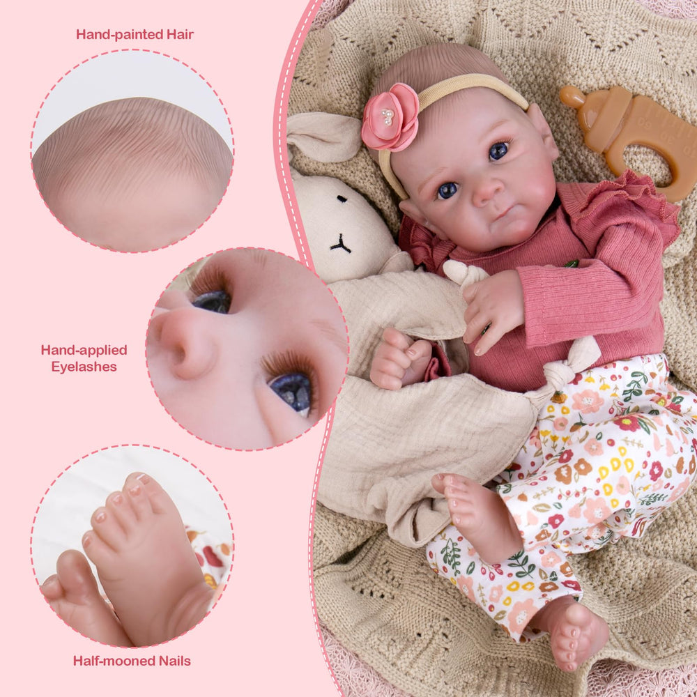 Aori Reborn magnetic pacifier and bottle for nurturing pretend-play.
