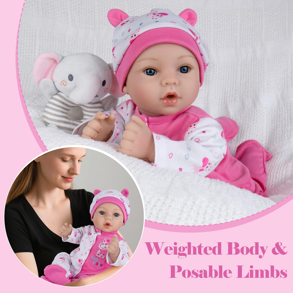 Aori Reborn doll featuring realistic spray-painted hair