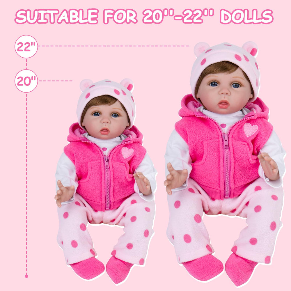 Aori Reborn doll clothes outfit on doll image; ready-to-wear set for play.