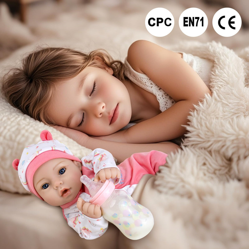 Aori Reborn doll dressed in dress-up outfits for creative styling
