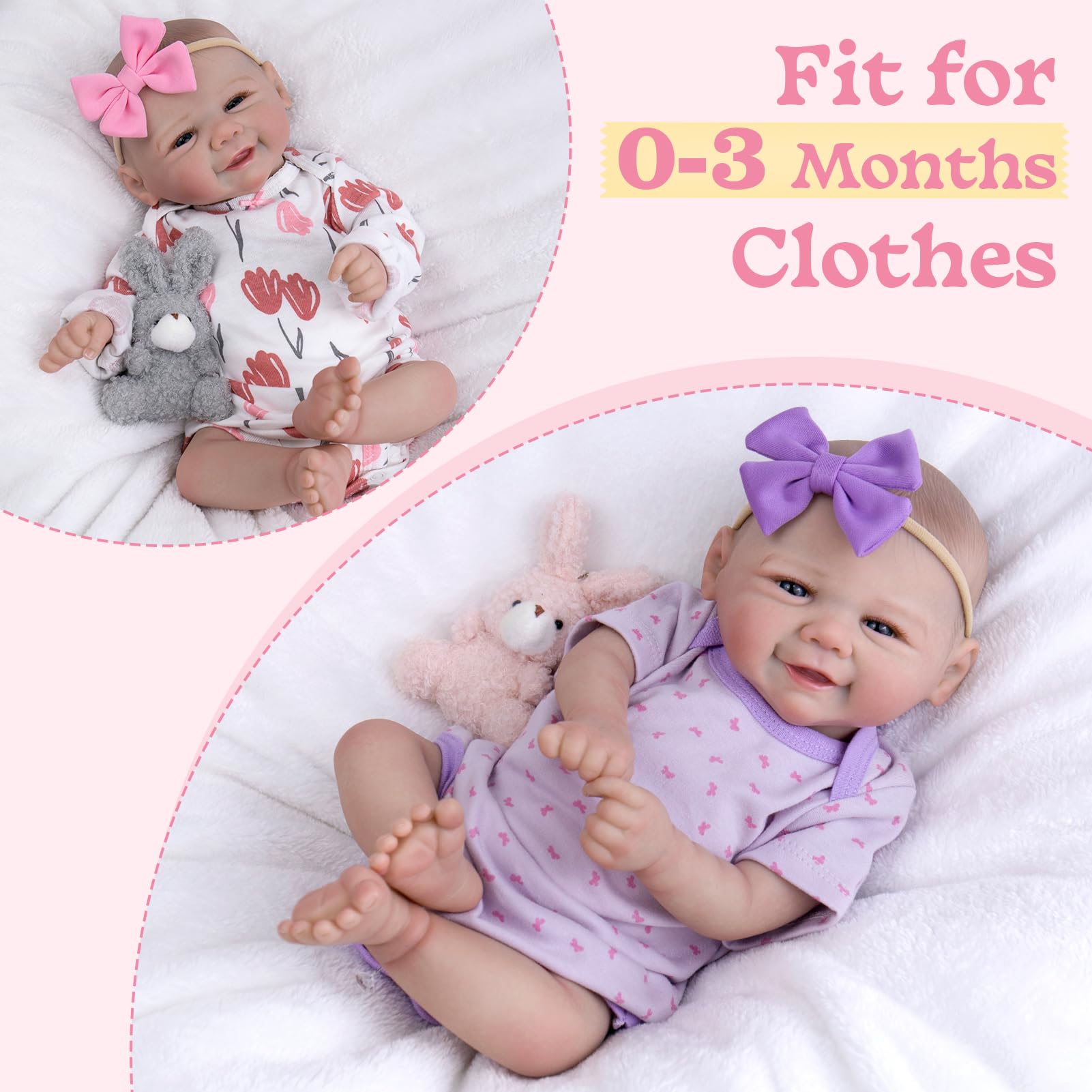 Aori reborn doll with flexible limbs ready for poseable, interactive pretend moments