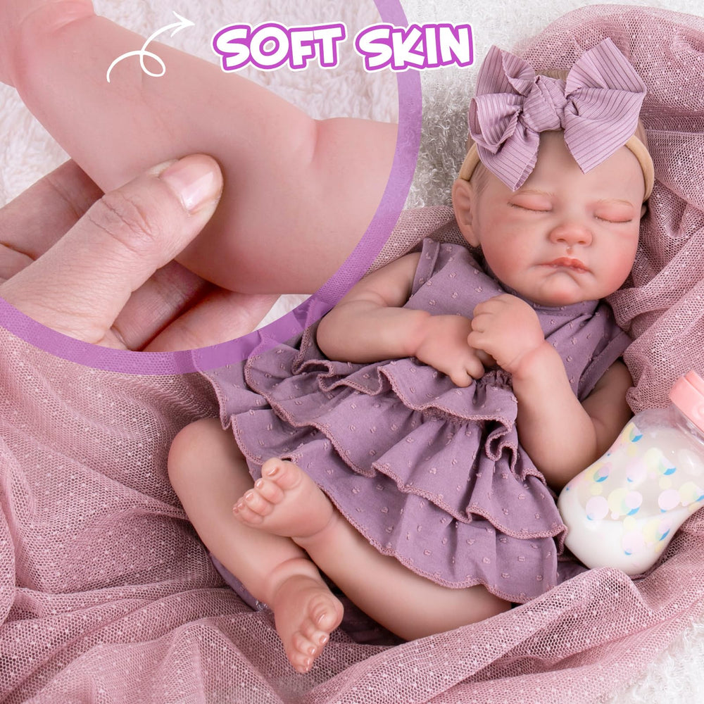 Aori reborn doll with poseable limbs, easy posing for imaginative play and display setups.