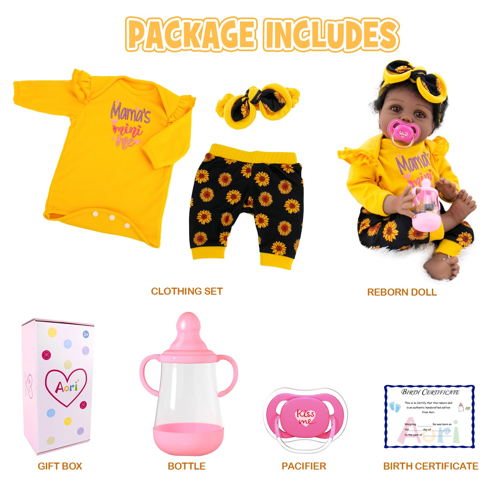 Aori Reborn safe vinyl material designed for child friendly play.