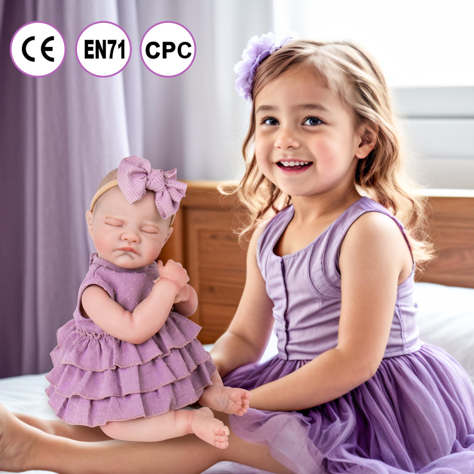 Aori soft cloth body provides a cozy, huggable feel for cuddle sessions and roleplay.