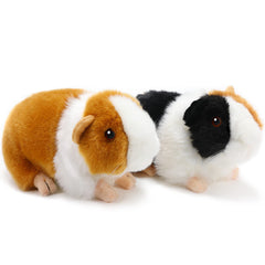 Aoriher two piece guinea pig plush dolls in lifelike poses for play and gifting.