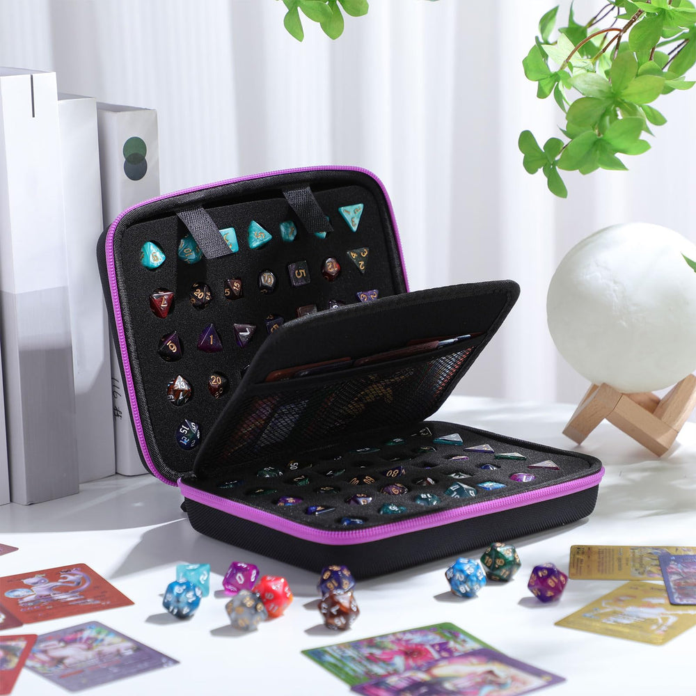 Aoriher dice case scratch-resistant outer shell protects against scratches
