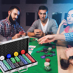 Aoriher discard tray and casino buttons simplify quick discard and signaling