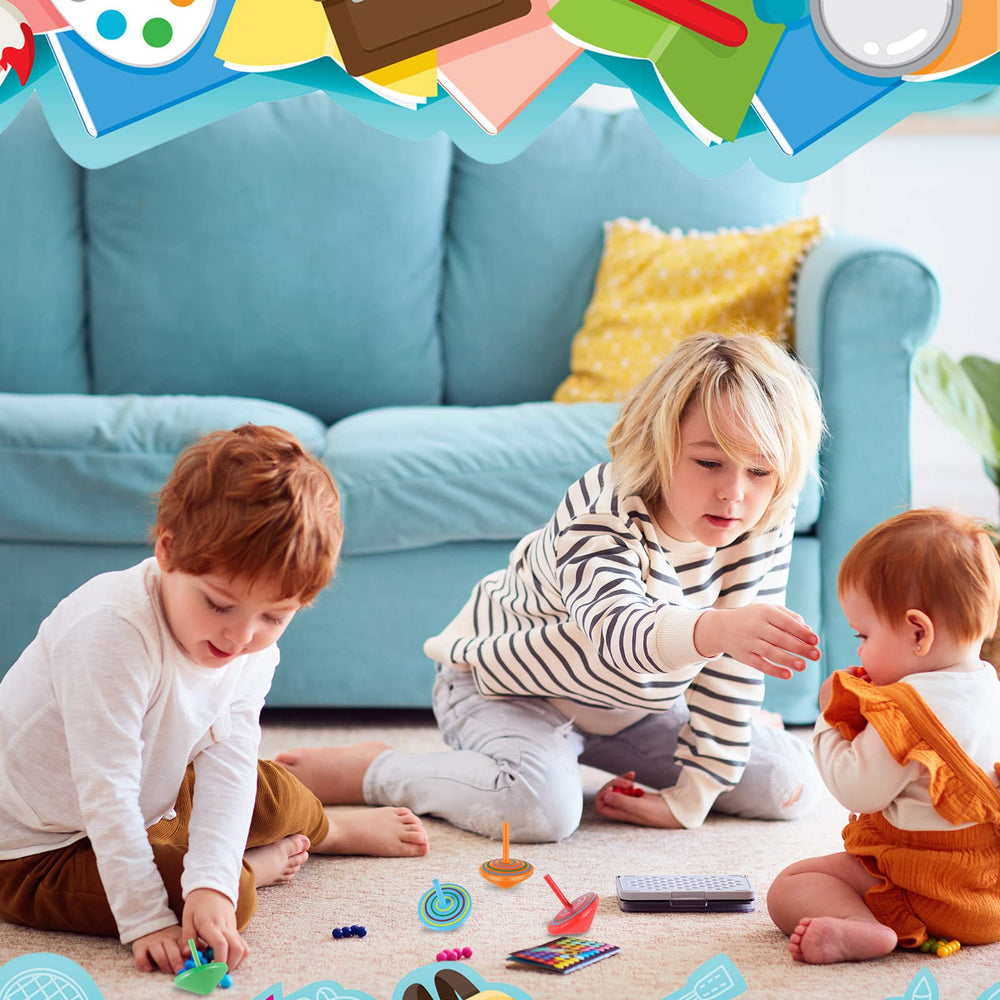 Aoriher family-friendly toy top encourages cooperative play and shared enjoyment.