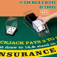 Aoriher PVC cut cards in five colors for quick use.