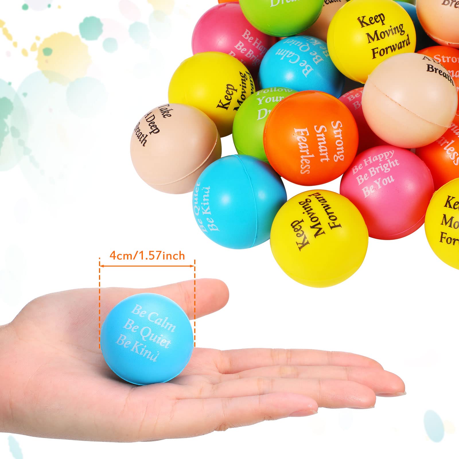 Aoriher soft PU foam stress ball delivers a soothing, satisfying squeeze.