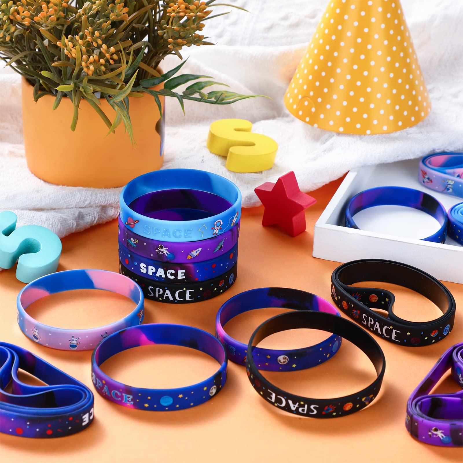 Aoriher space party bracelet featuring alien design for imaginative play