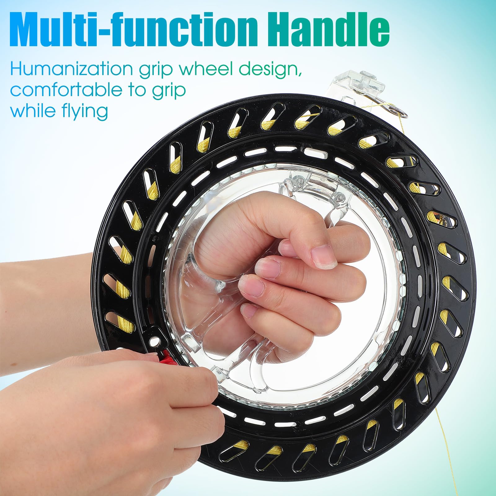 Aoriher reel made from high-strength plastic for durable outdoor use