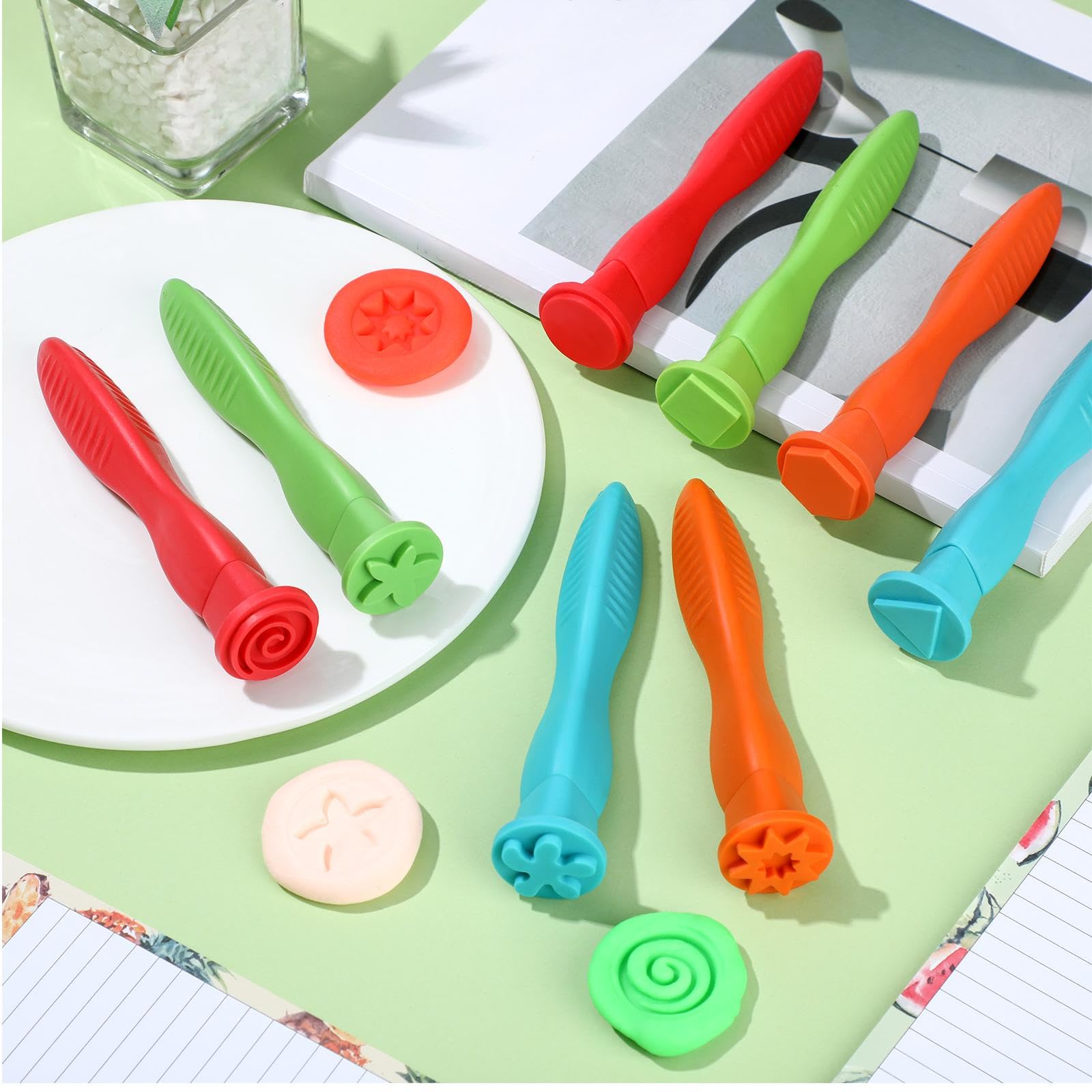 Aoriher star pattern stampers spark playful art and card making