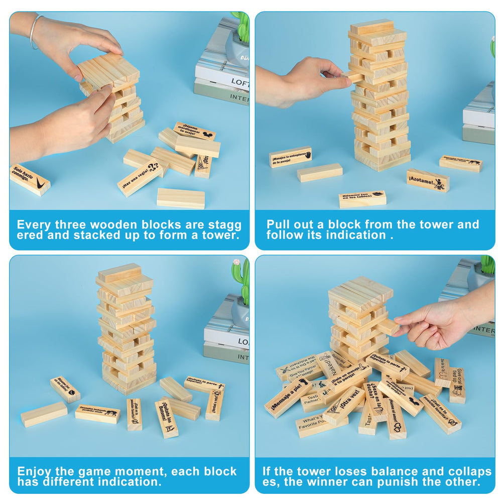 Aosemili compact, premium wood blocks built for stable stacking
