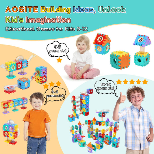 AOSITE marble run track designs inspire varied layouts for engaging play sessions.