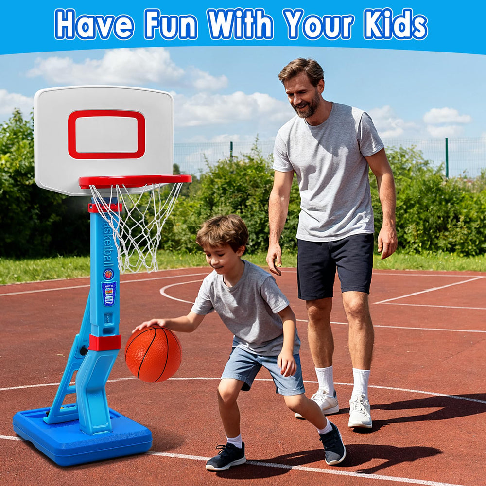 AOSPHYS 4 inflatable balls and pump for easy setup and active play