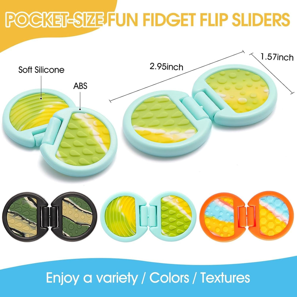 AOSTEONG fidget slider camo compact size for pocket portability and focus