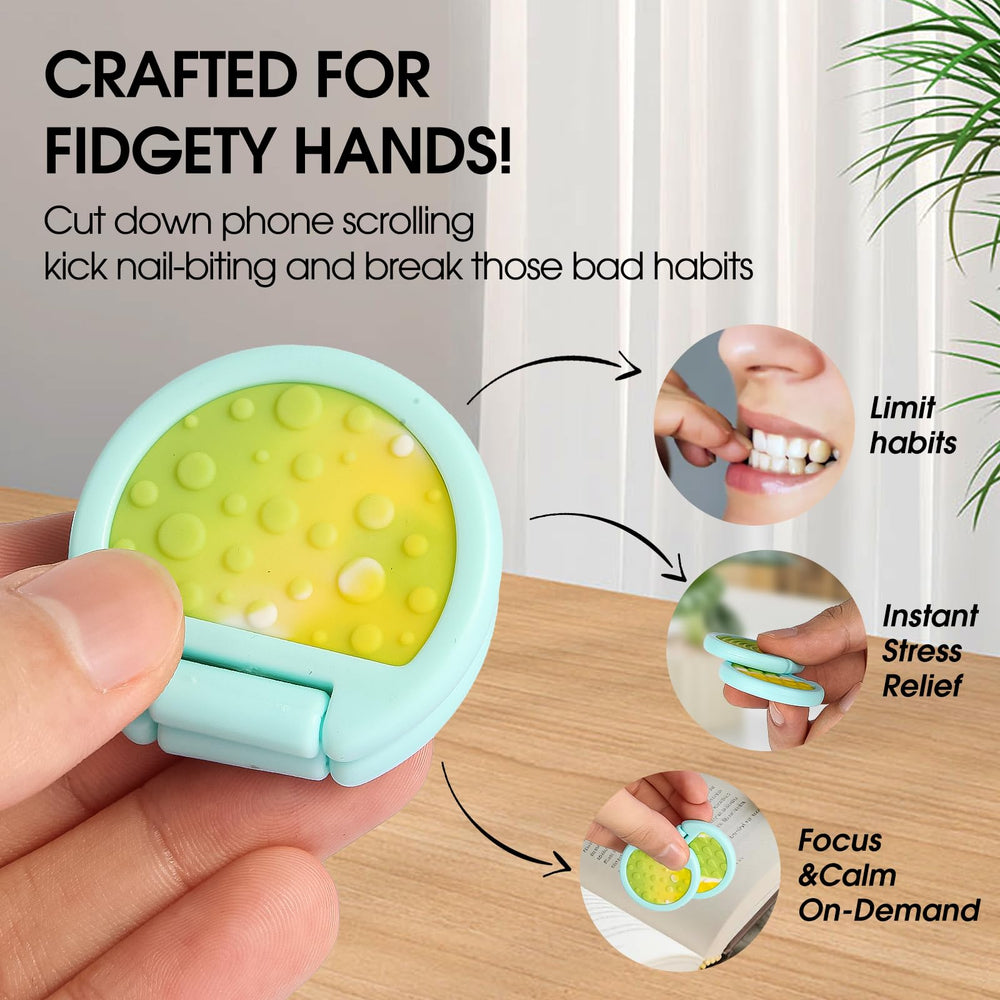 AOSTEONG camouflage slider with ergonomic textures for tactile exploration