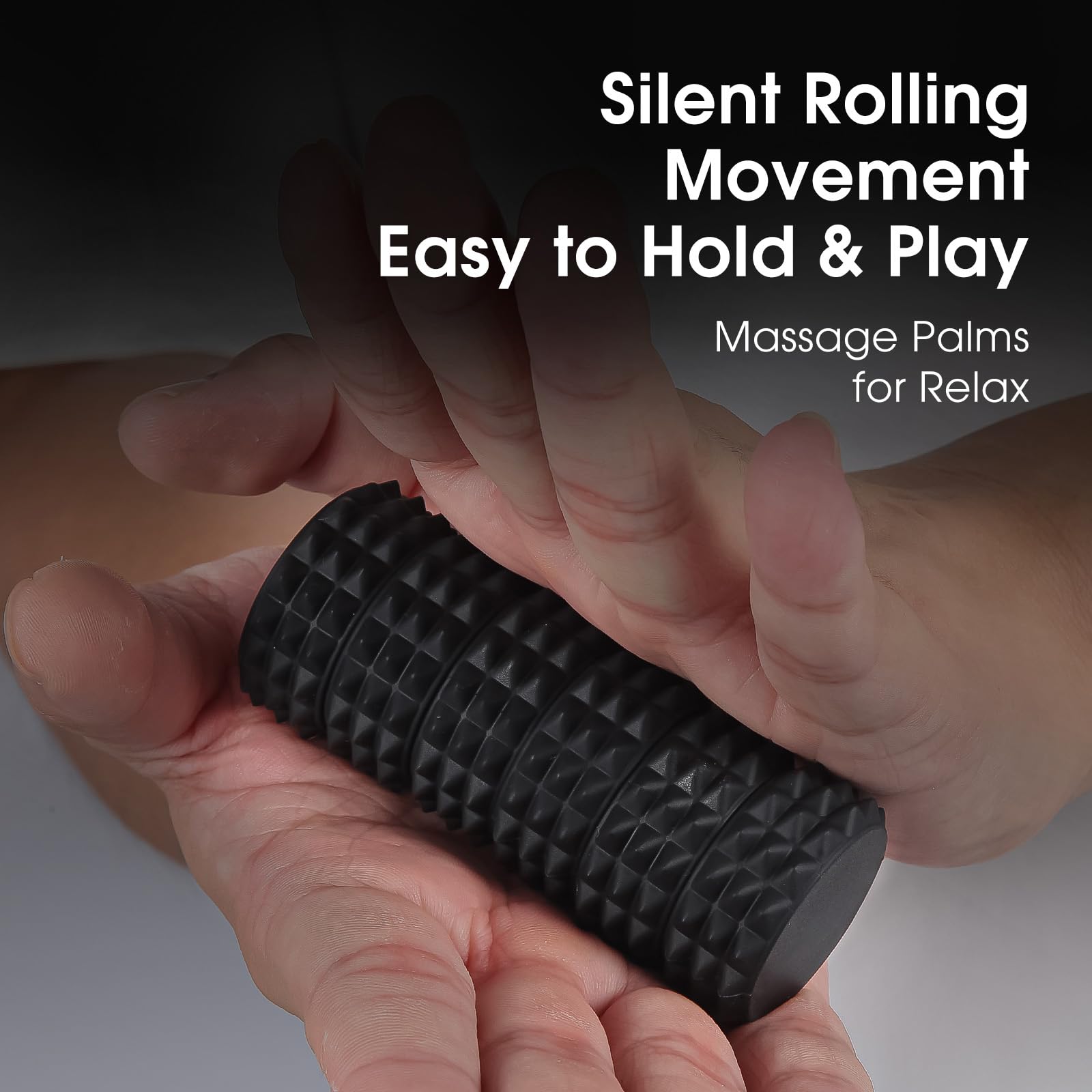 AOSTEONG silicone magnetic stress ball green highlighting tactile texture for focus