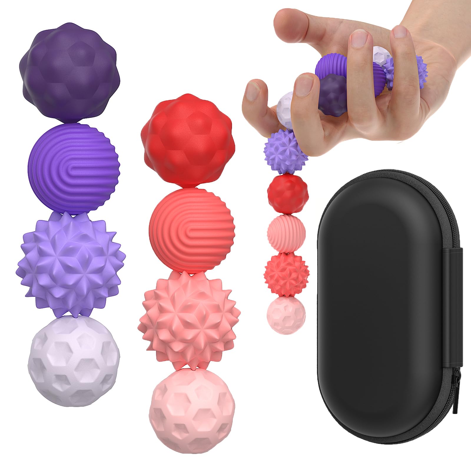 AotBlcer fidget magnetic balls 8p pack for focus and calm at work.