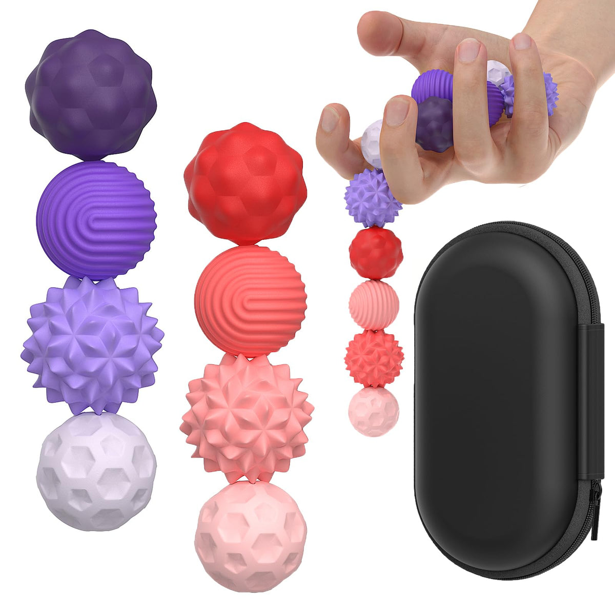 AotBlcer fidget magnetic balls 8p pack for focus and calm at work.