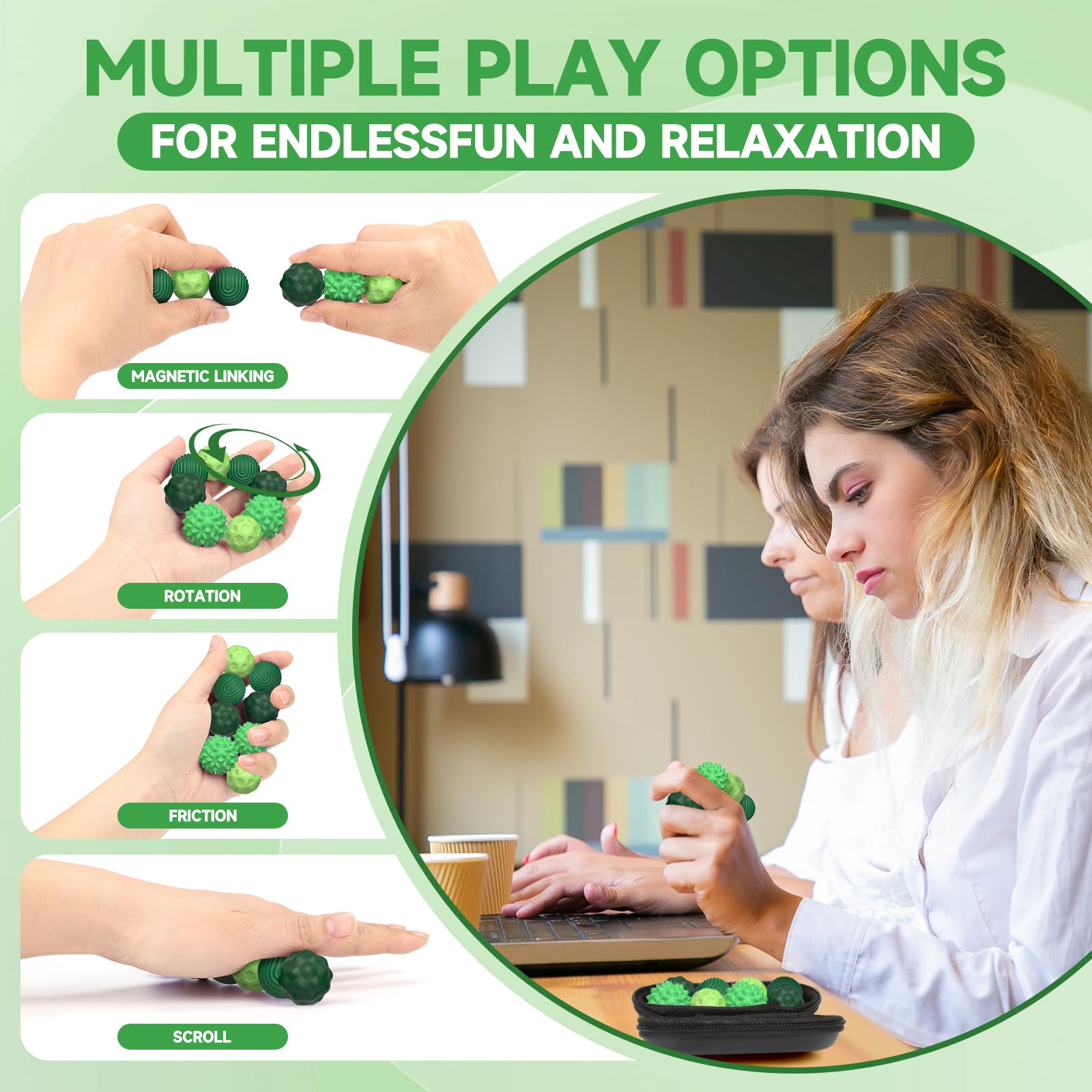 AotBlcer magnetic action demonstrates spinning and twisting interactions.