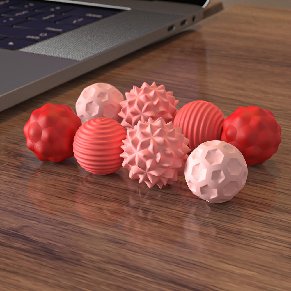 AotBlcer travel friendly fidget balls for quiet focus on the go.