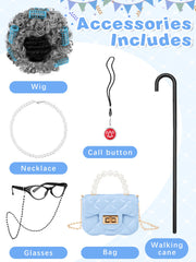 AOTHSO knit cardigan with cozy texture for layered grandma looks.