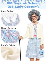AOTHSO realistic wig with pre-curled hair for easy grandma styling.