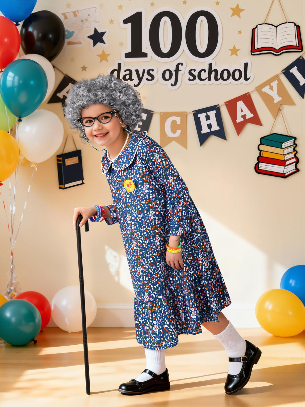 AOTHSO silicone bracelets offer playful details for the 100th day ensemble