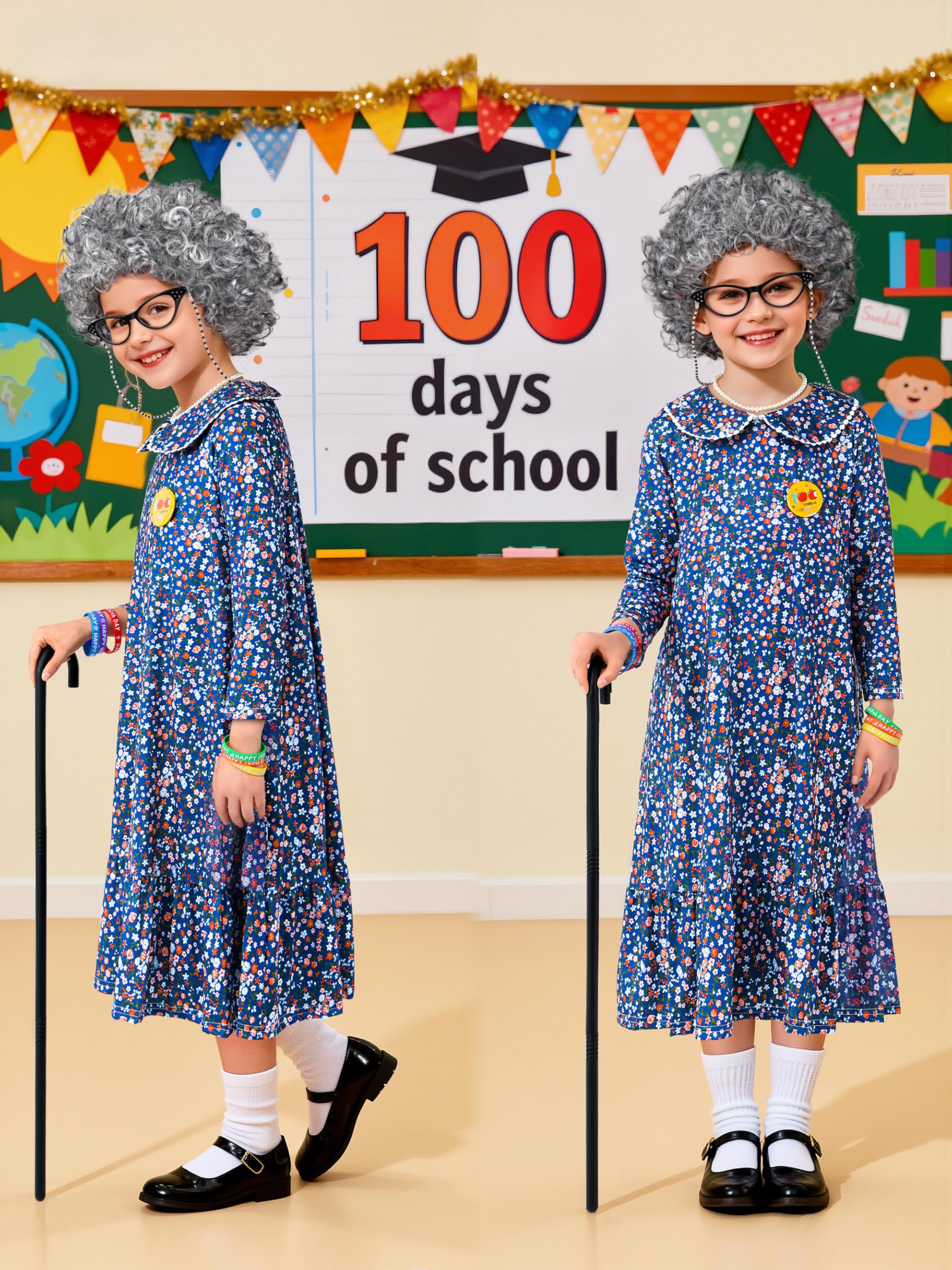 AOTHSO walking cane provides a lightweight prop for posing