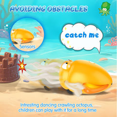 AOTIBO baby tummy time octopus promoting grasping and coordination during play