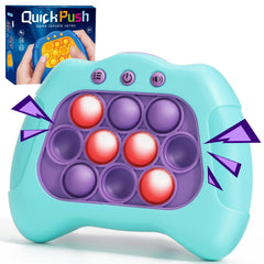 AOTIBO Fast Push Machine front view in blue purple for focused play